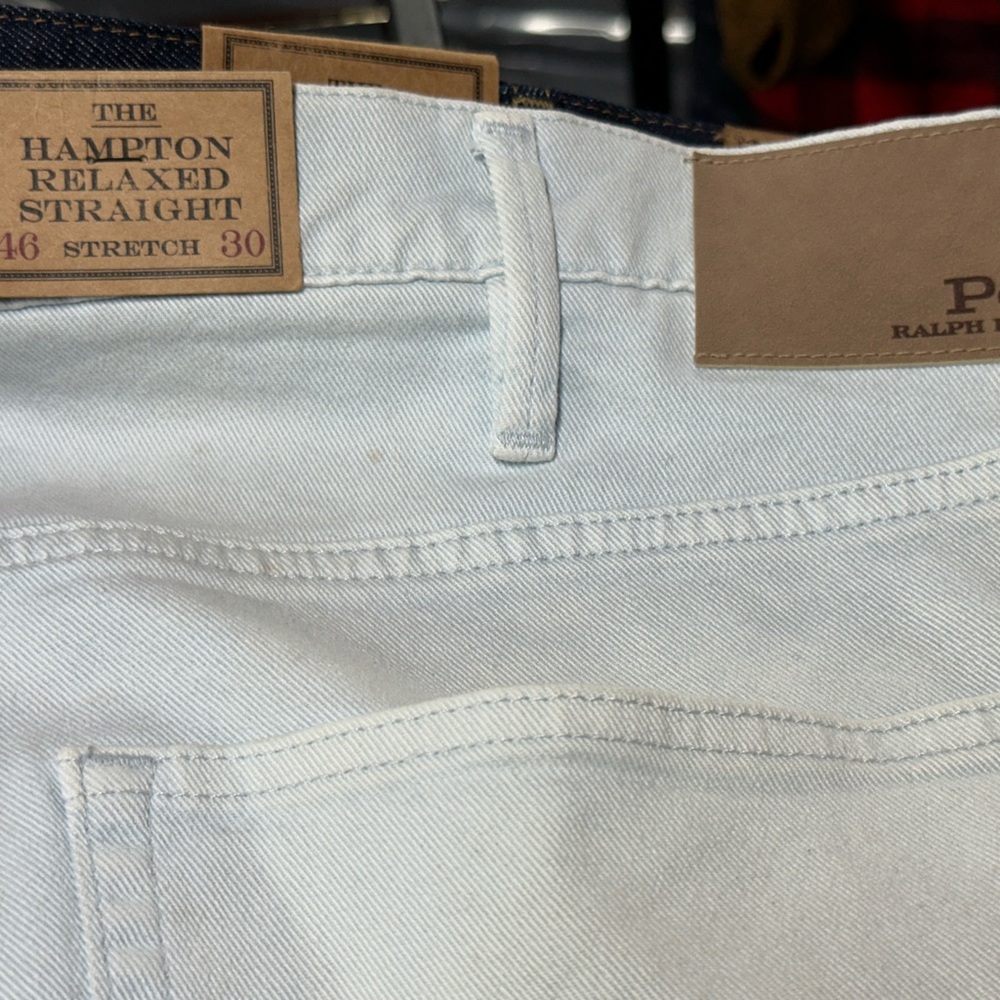 Ralph Lauren Hampton Relaxed Light Blue Jeans